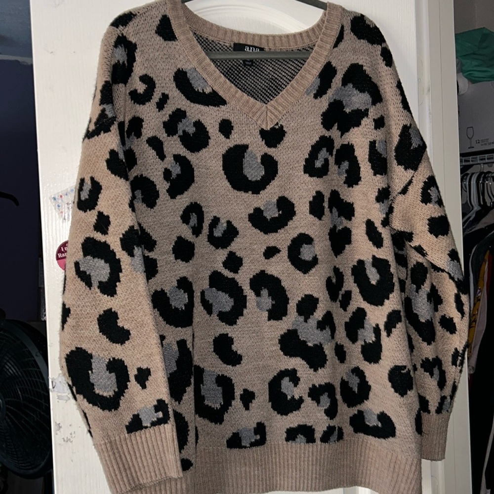 Leopard Print Sweater